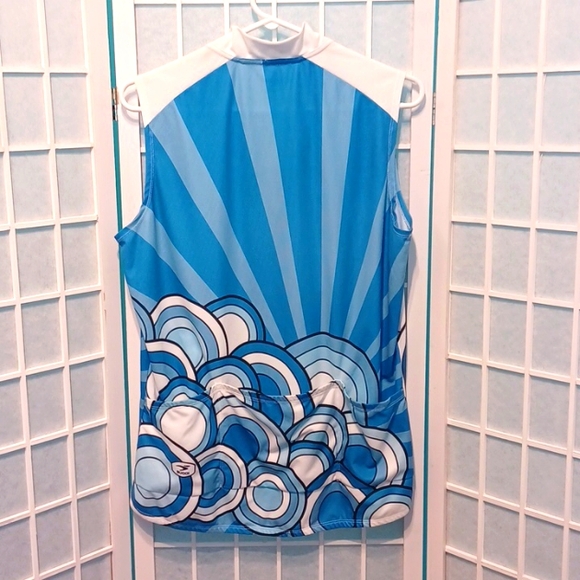 Sugoi blue cycling shirt 5869 - Picture 4 of 5